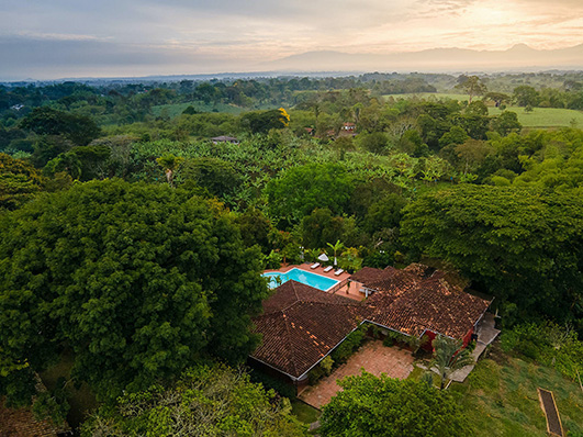 MuchoSur Quimbaya vista aérea, Quindío